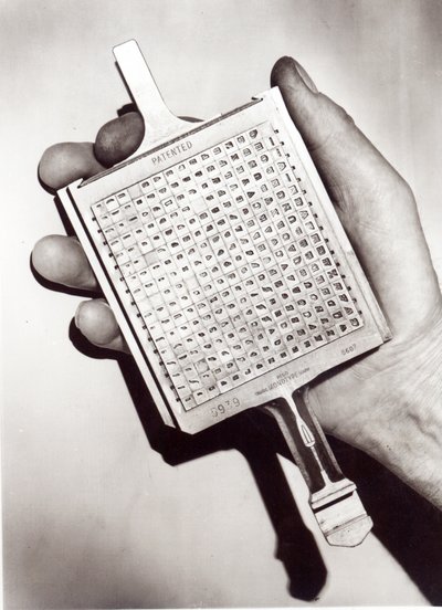 Type Blocks by English Photographer